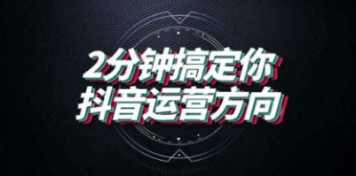 【副业2002期】全面解析打造爆款抖音号实战引流课程插图