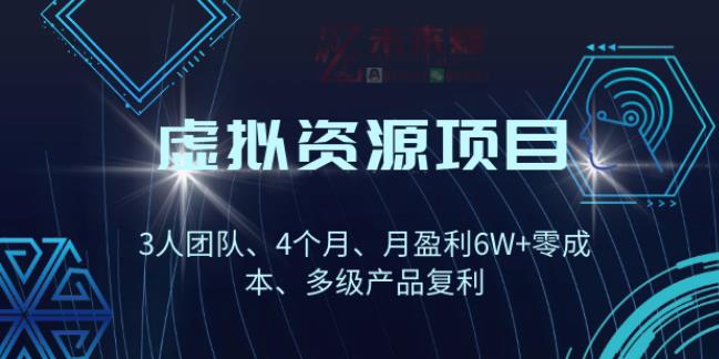 【副业2612期】虚拟资源项目：高客单价、多产品复利（含搭建引流教程及软件）插图