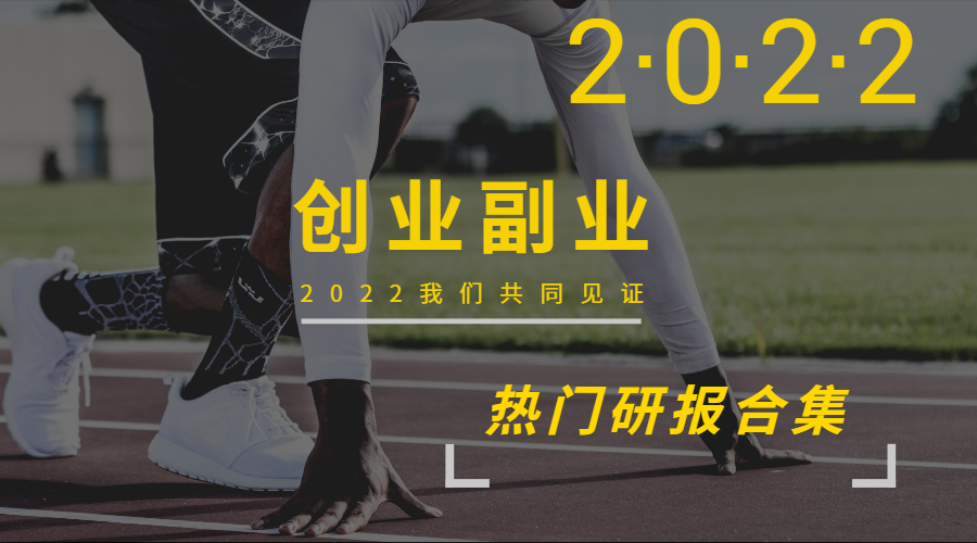 2022年疫情当下逆势增长-创业副业赚钱研报系列