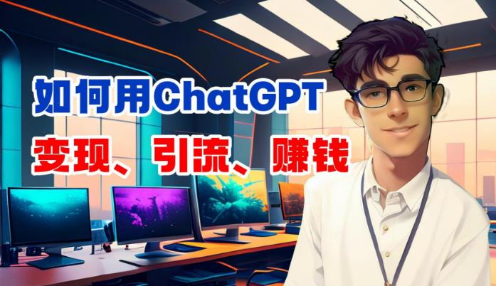 ChatGPT变现项目拆解：利用人工智能一站式掌握各种AI变现（图文版教程）